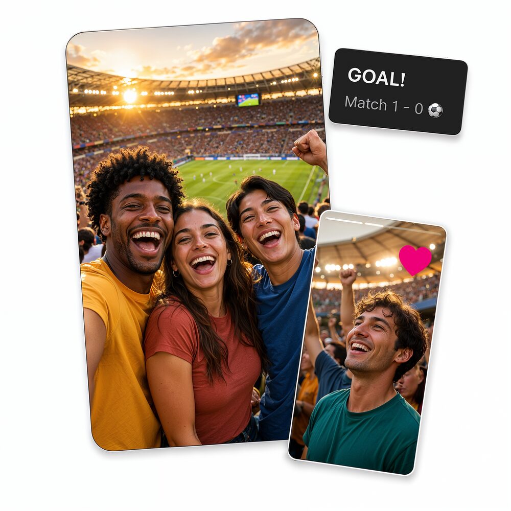 World Cup 2026 fans staying connected with HOLASIM